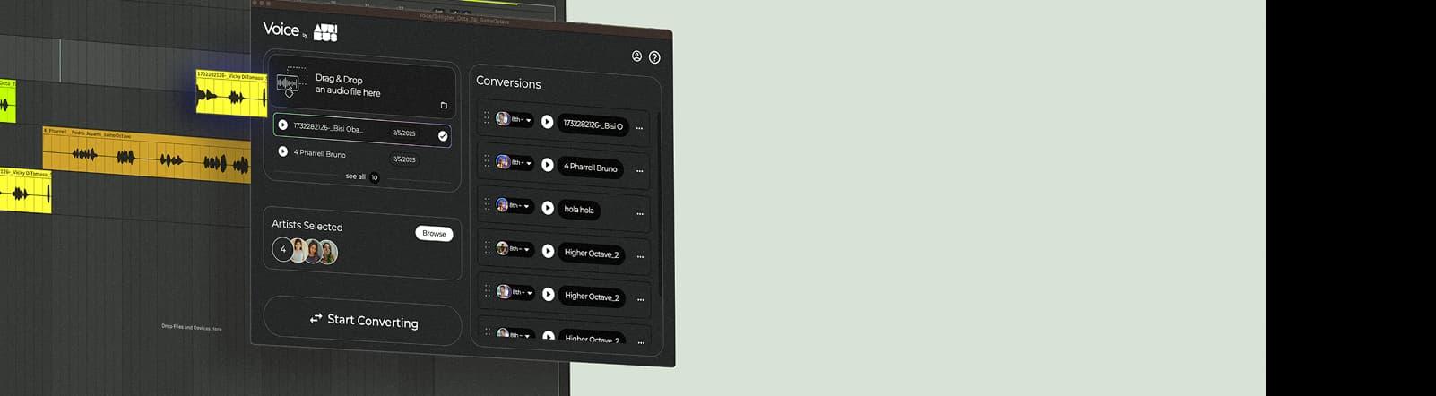 Laptop showing Auribus plugin